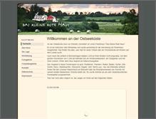 Tablet Screenshot of daskleinerotehaus.de